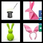 4 Pics 1 Word 6 Letters Answers Rabbit