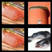 4 Pics 1 Word 6 Letters Answers Salmon