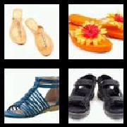 4 Pics 1 Word 6 Letters Answers Sandal