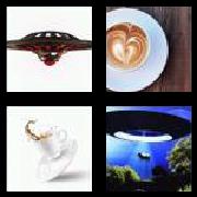 4 Pics 1 Word 6 Letters Answers Saucer