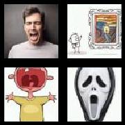 4 Pics 1 Word 6 Letters Answers Scream