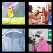 4 Pics 1 Word 6 Letters Answers Shower