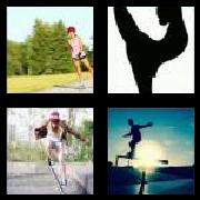 4 Pics 1 Word 6 Letters Answers Skater