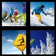 4 Pics 1 Word 6 Letters Answers Skiing