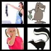 4 Pics 1 Word 6 Letters Answers Smelly