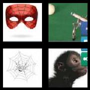 4 Pics 1 Word 6 Letters Answers Spider