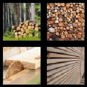 4 Pics 1 Word 6 Letters Answers Timber