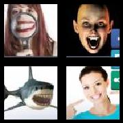 4 Pics 1 Word 6 Letters Answers Toothy