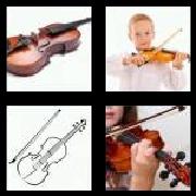 4 Pics 1 Word 6 Letters Answers Violin