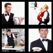 4 Pics 1 Word 6 Letters Answers Waiter