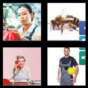 4 Pics 1 Word 6 Letters Answers Worker