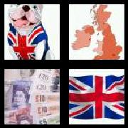 4 Pics 1 Word 7 Letters Answers British