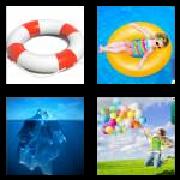 4 Pics 1 Word 7 Letters Answers Buoyant