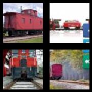 4 Pics 1 Word 7 Letters Answers Caboose