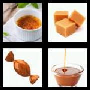 4 Pics 1 Word 7 Letters Answers Caramel
