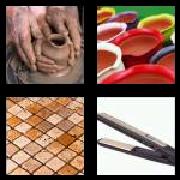 4 Pics 1 Word 7 Letters Answers Ceramic