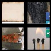 4 Pics 1 Word 7 Letters Answers Charred