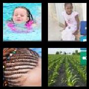 4 Pics 1 Word 7 Letters Answers Cornrow