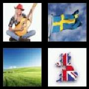 4 Pics 1 Word 7 Letters Answers Country