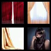 4 Pics 1 Word 7 Letters Answers Curtain