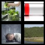 4 Pics 1 Word 7 Letters Answers Drained