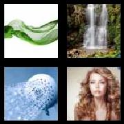 4 Pics 1 Word 7 Letters Answers Flowing