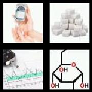 4 Pics 1 Word 7 Letters Answers Glucose