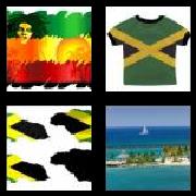 4 Pics 1 Word 7 Letters Answers Jamaica