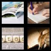 4 Pics 1 Word 7 Letters Answers Journal