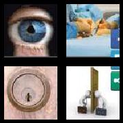 4 Pics 1 Word 7 Letters Answers Keyhole