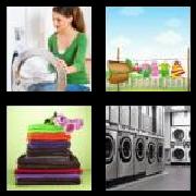 4 Pics 1 Word 7 Letters Answers Laundry