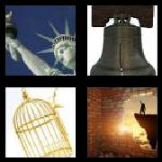 4 Pics 1 Word 7 Letters Answers Liberty