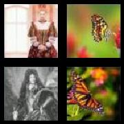 4 Pics 1 Word 7 Letters Answers Monarch