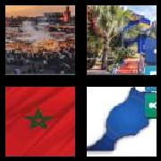 4 Pics 1 Word 7 Letters Answers Morocco