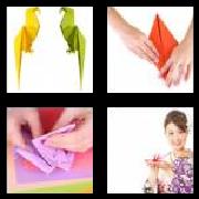 4 Pics 1 Word 7 Letters Answers Origami