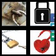 4 Pics 1 Word 7 Letters Answers Padlock