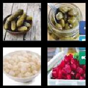 4 Pics 1 Word 7 Letters Answers Pickled