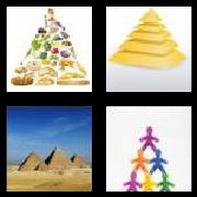 4 Pics 1 Word 7 Letters Answers Pyramid