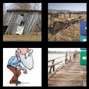 4 Pics 1 Word 7 Letters Answers Rickety