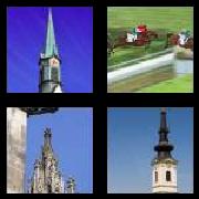 4 Pics 1 Word 7 Letters Answers Steeple