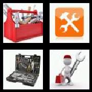 4 Pics 1 Word 7 Letters Answers Toolbox