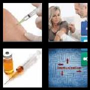 4 Pics 1 Word 7 Letters Answers Vaccine