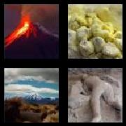 4 Pics 1 Word 7 Letters Answers Volcano