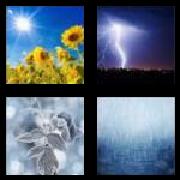 4 Pics 1 Word 7 Letters Answers Weather