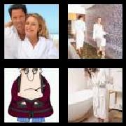 4 Pics 1 Word 8 Letters Answers Bathrobe