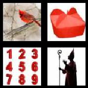 4 Pics 1 Word 8 Letters Answers Cardinal