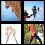 4 Pics 1 Word 8 Letters Answers Climbing