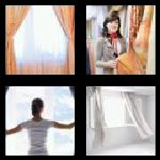 4 Pics 1 Word 8 Letters Answers Curtains