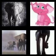 4 Pics 1 Word 8 Letters Answers Elephant