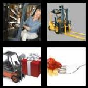 4 Pics 1 Word 8 Letters Answers Forklift